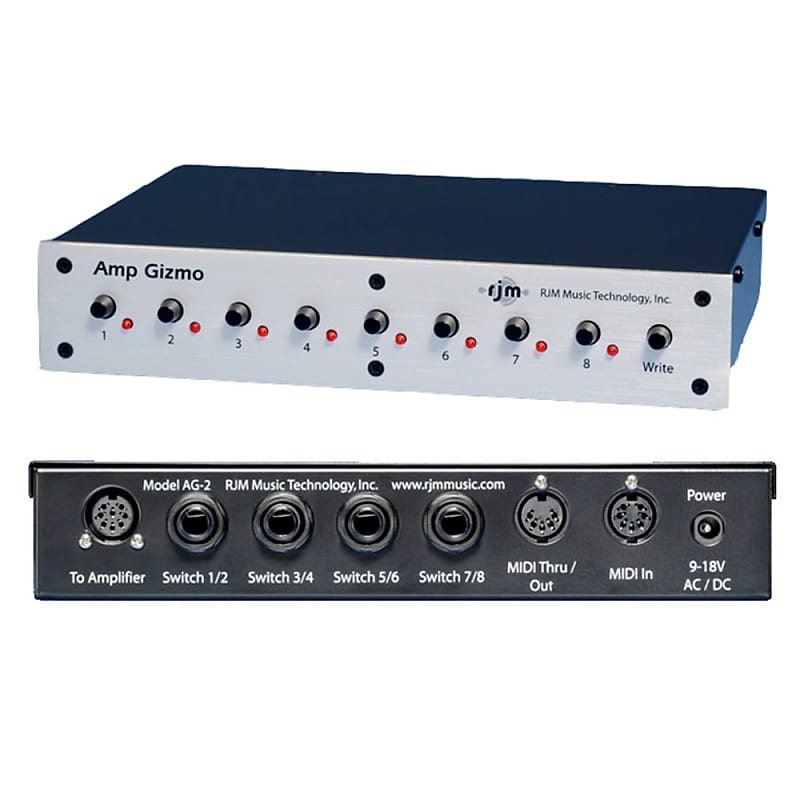 RJM Amp Gizmo AG-2 - Amp MIDI switching