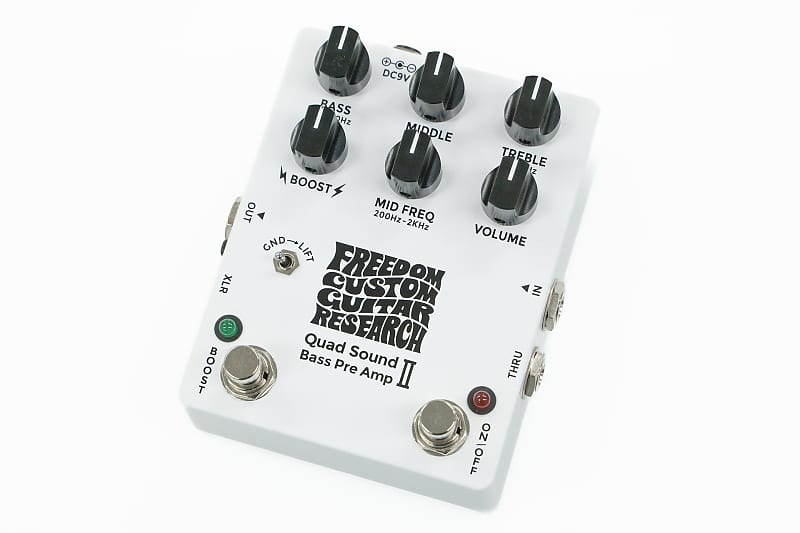 Freedom Custom Guitar Research Quad Sound Bass Pre Amp II【横浜店】