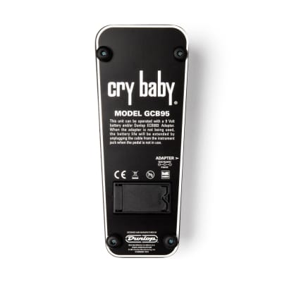 Dunlop GCB95 Standard Cry Baby Wah Guitar Pedal image 3