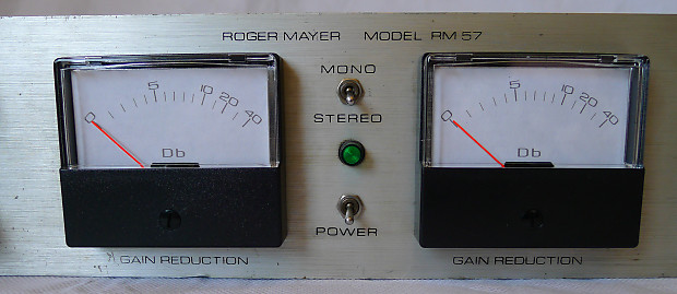 Crazy Rare Roger Mayer RM 57 Stereo Compressor From The Record 