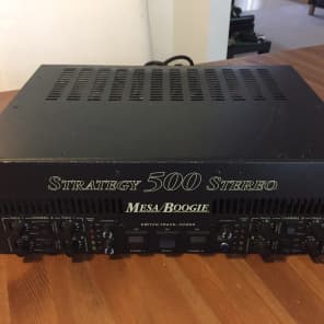 Mesa Boogie Strategy 500 Power Amp (Perfect for Triaxis, JMP-1