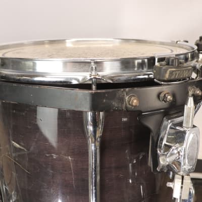 Tama RockStar 4pc Drum Kit Set 22/16/13/12" Grey Lacquer image 16