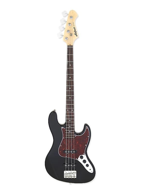 Aria STBJB/TTBK STB Series Basswood Body BoltOn Maple Neck Reverb