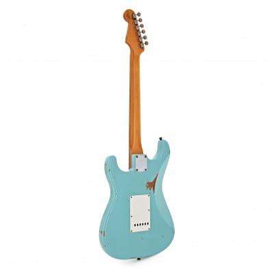 Fender Custom Shop '60 Reissue Stratocaster Relic 2022 Aged Daphne Blue image 7