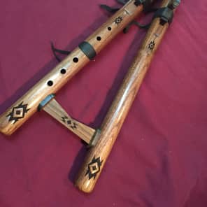 Native american double online drone flute