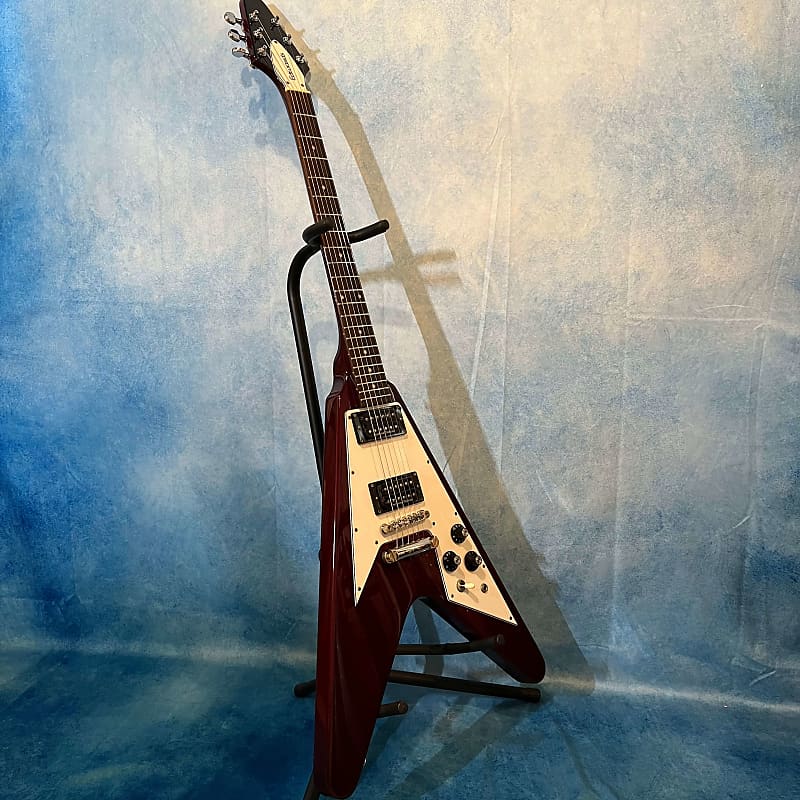 Edwards by ESP E-FV-85D Flying V 2010 Cherry Made in Japan