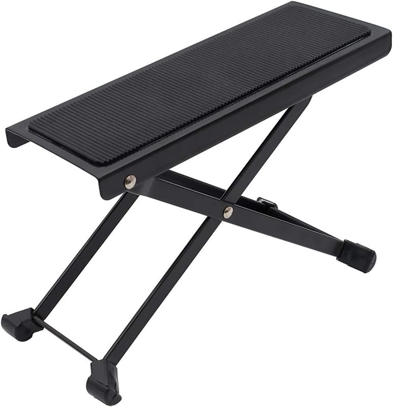 thumbnail image 2 of Dropship 5 Core Guitar Foot Stool Height Adjustable Folding Leg Rest Portable Classical Footrest   Gfs Red 2 of 9