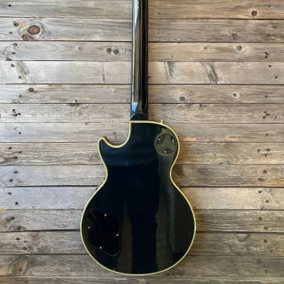 Burny RLC-80 Les Paul custom 1980s Black Rare japan made