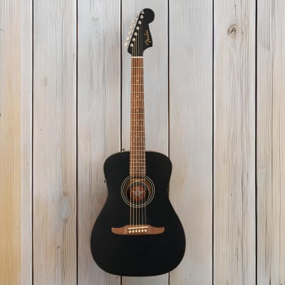 Fender Joe Strummer Campfire 6-String Acoustic Guitar (Right-Hand, Matte Black) image 8