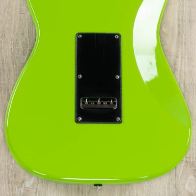 G&L USA Fullerton Deluxe Legacy HB HSS Guitar, Sublime Green, Maple Fretboard, Deluxe Gig Bag image 7