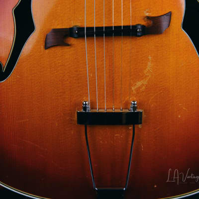 Kay Sherwood Deluxe Archtop Guitar - Late 40's to Early 50's - Sunburst Finish image 10