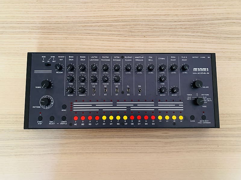 Acidlab Miami Analog Drum Machine Synthesizer Greytop– Retro Gear Shop