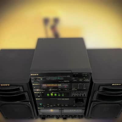 Sony FH-808R & CDP-S27 (1988) Vintage Stereo Cassette System image 4