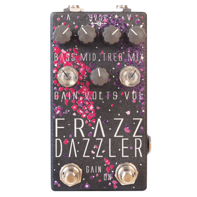 Dual Channel Fuzz Pedal! Dr. Scientist Frazz Dazzler V2 Premium Wide Range Fuzz Tones+3 Band EQ image 2