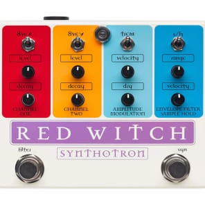 Red Witch Synthotron Analog Synth Filter Pedal