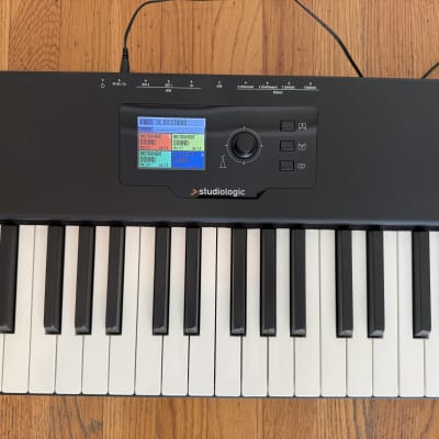 Studiologic SL88 Studio Hammer Action 88-Key MIDI Controller 2010s - Black image 2
