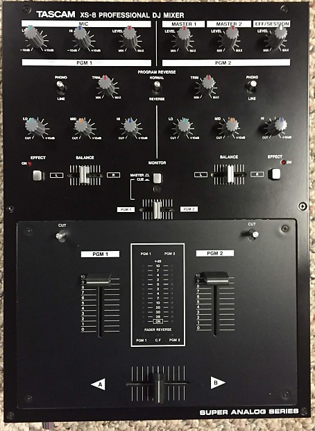 Tascam XS-8 Professional DJ Mixer (Underrated & Discontinued)