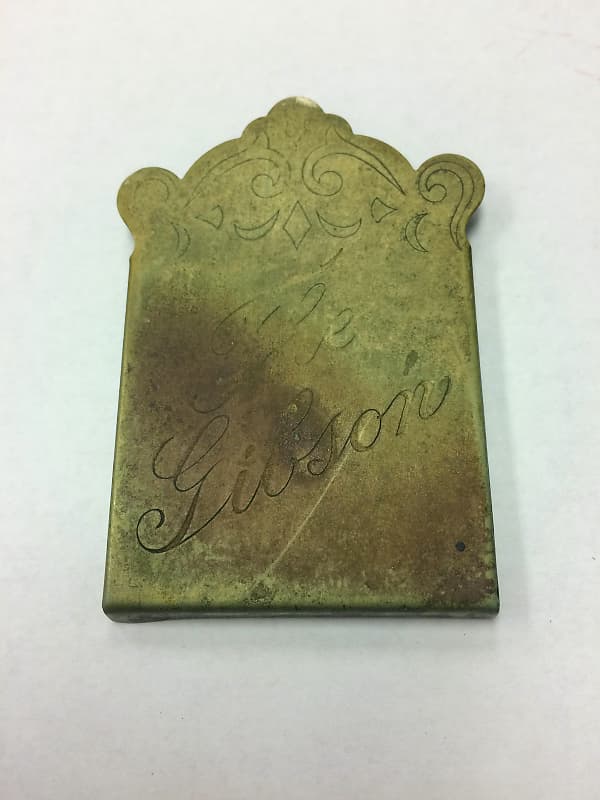 Gibson1960年代? マンドリン用テイル ピース カバーのみ Gibson1960年代? マンドリン用テイル ピース カバーのみ