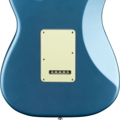 Fender American Performer Stratocaster Maple Fingerboard Electric Guitar Satin Lake Placid Blue image 8