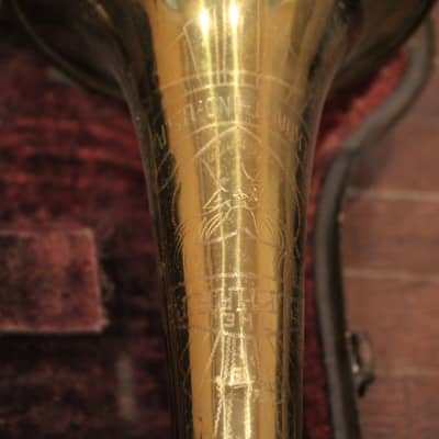 Vintage USA Made Elkhart Trombone image 3