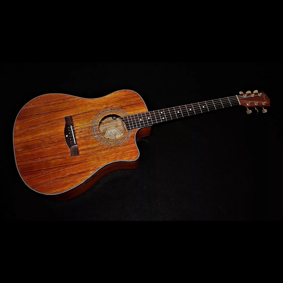 Fender CD-220CE Dao Dreadnought Natural | Reverb