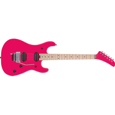 EVH 5150 Series Standard Electric Guitar, Maple Fingerboard, Neon Pink image 2
