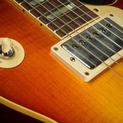 Gibson Custom Shop PSL '58 Les Paul Standard Reissue VOS Abilene Sunset Burst image 16