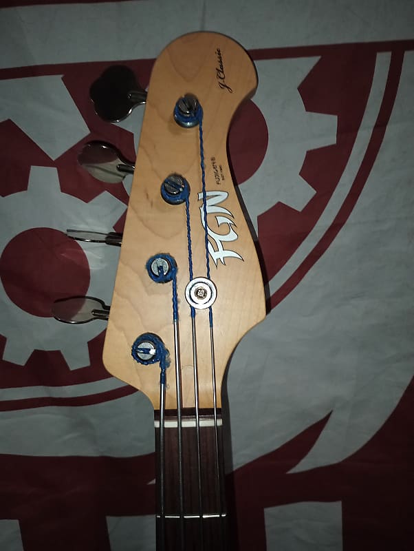 新品同様 FUJIGEN FGN J-classic JB JAZZ BASS FGN J Classic Jazz Bass 2019 Black MIJ FujiGen Japan