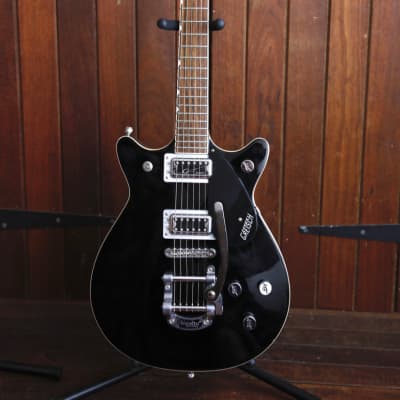 Gretsch G5655T-CB Electromatic Double Jet Black Electric Guitar Pre-Owned image 2