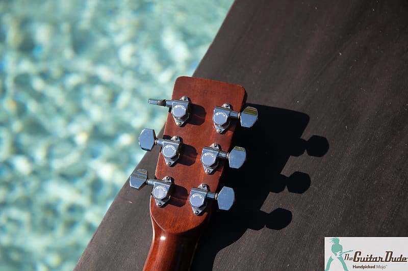 1975 Morris W-40 Square Shoulder Dreadnought - 3-Piece Back