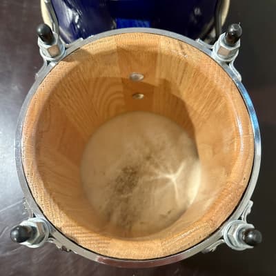 【値下げ】TIMBA Bongo ティンバ　ボンゴ ビンテージ Timba Handmade Oak bongos 1990s - Indigo gloss | Reverb