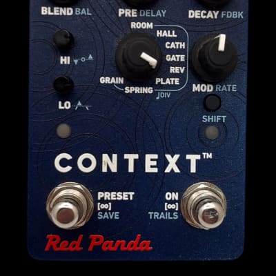 ギター Red Panda CONTEXT v2 Red Panda Context - Reverberator