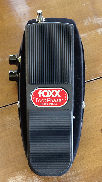 Foxx Foot Phaser Studio Model 7 2006 Black | Reverb