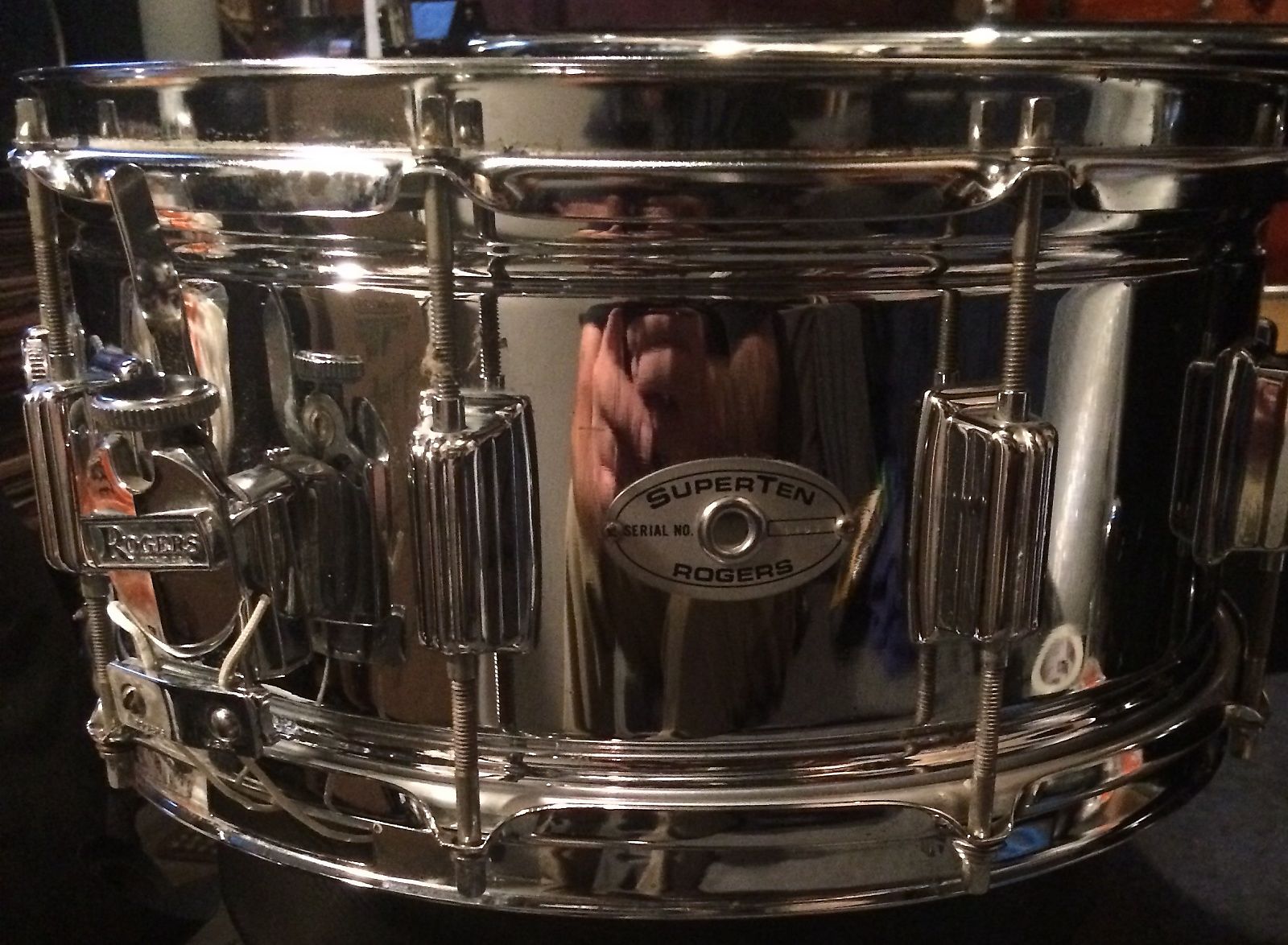 Rogers super ten 2025 snare drum