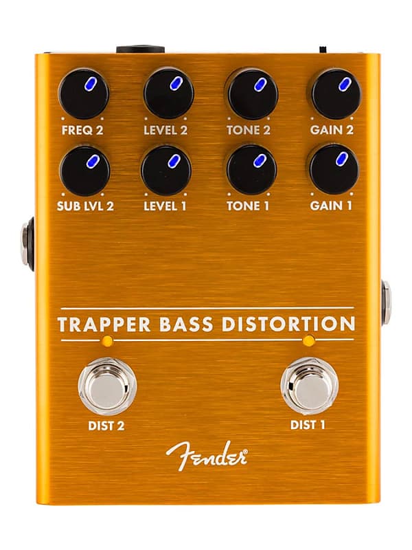 Trapper Bass Distortion, effects pedal for bass guitar image 1