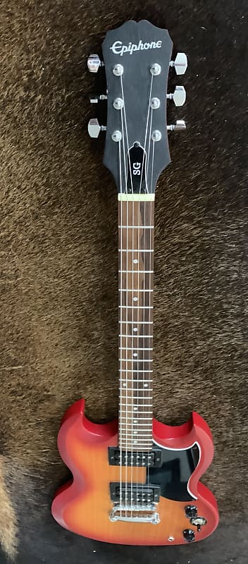 Epiphone SG Satin cherry sunburst | Reverb