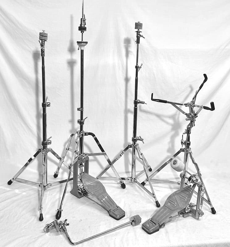 Slingerland 6 Pc. Buddy Rich Hardware Set with L Arm Cymbal Reverb