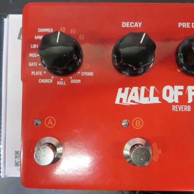 TC Electronic Hall of Fame 2 x4 Reverb Reverb Guitar Effects Pedal