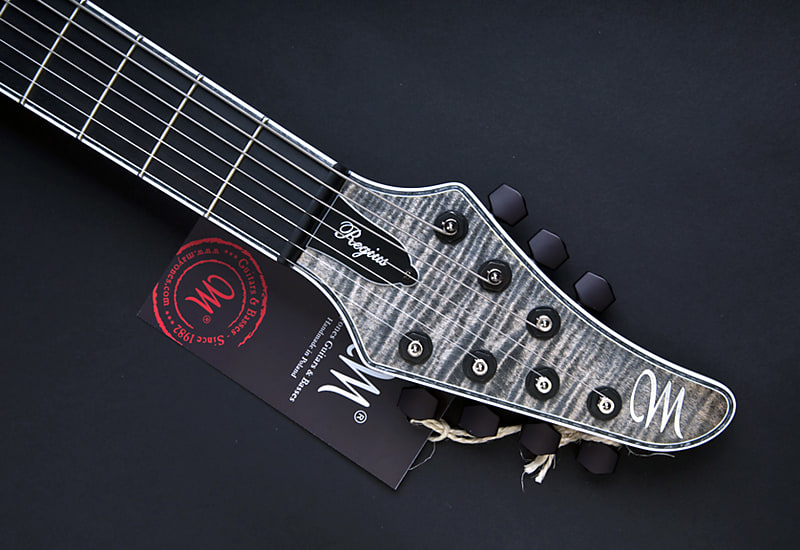 Used Mayones Regius 8 Baritone Trans Negative Fade Blackburst