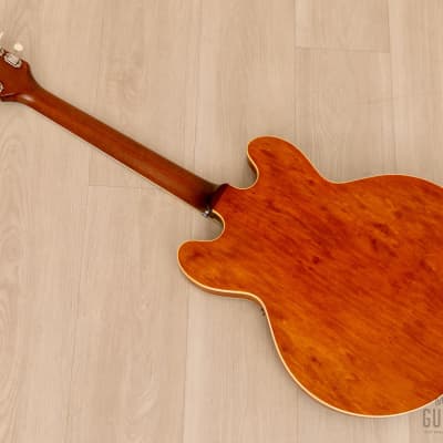1961 Epiphone Casino E-230TD Vintage Electric Guitar Royal Tan, First-Year w/ Case image 15