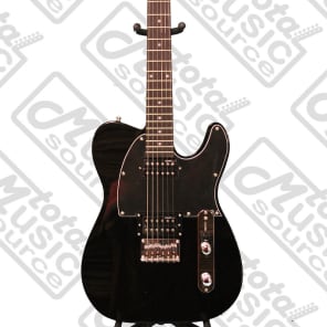 Dean Guitars NV CBK NashVegas Hum Hum Solid-Body Electric Guitar, Clasic Black image 2