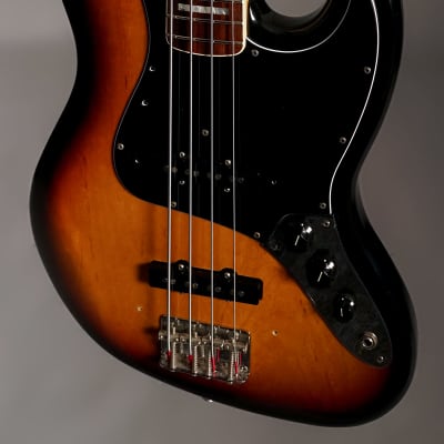 Fender American Vintage '75 Jazz Bass with Rosewood Fretboard 1999 - 3-Color Sunburst image 3