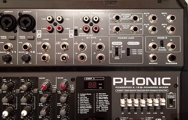 Powered Mixer Phonic Powerpod K16 Plus | Reverb