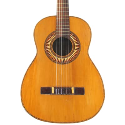 Jaime Ribot ~1900 - rarity - Enrique Garcia/Francisco Simplicio style classical guitar - excellent sound - check video! image 1