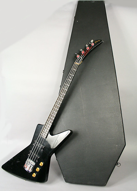 Gibson Explorer Bass Alpine White 1984 – Chicago Music Exchange