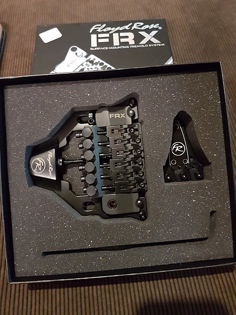 Floyd Rose FRX Black Satin Black Satin