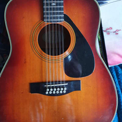 Yamaha FG-412 SB ii 1984 Cherry/Sunburst with Case | Reverb