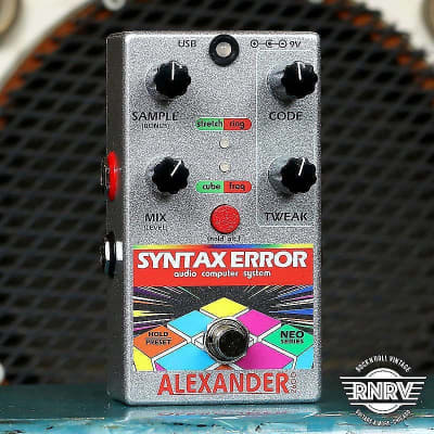 Alexander Pedals Syntax Error | Reverb