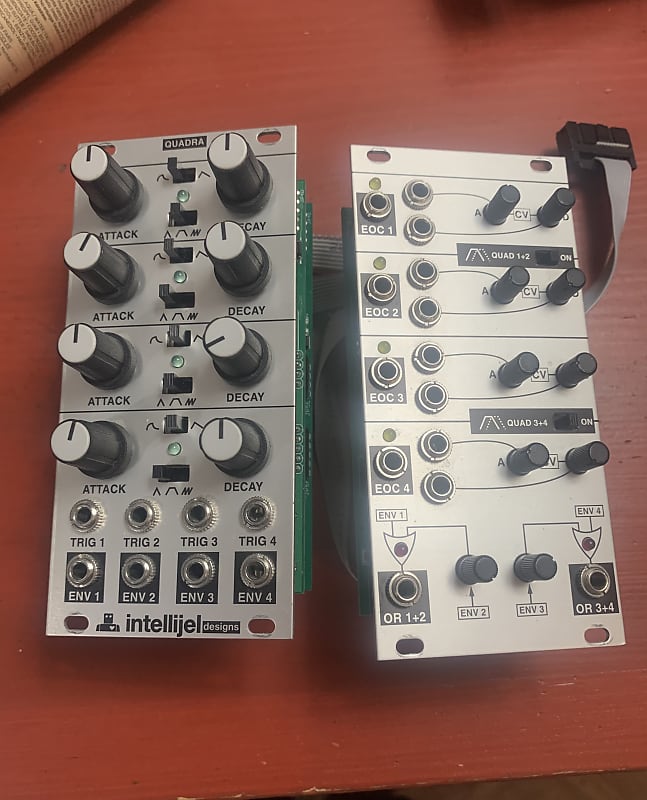 Intellijel Quadra with Expander 20102020 Silver Reverb