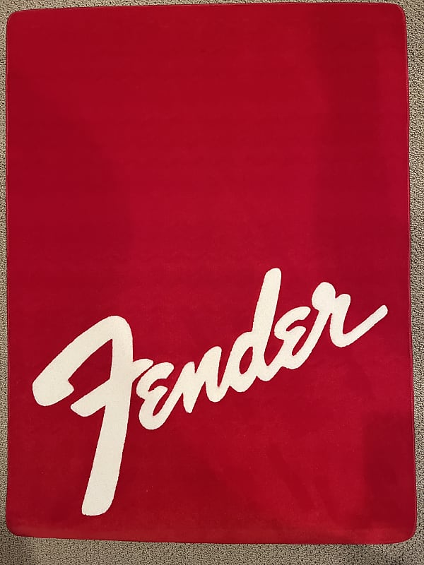 Fender Rug Early 1990’s - Red | Reverb